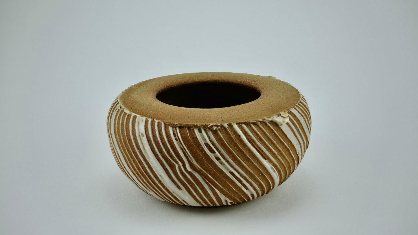 striped vase series