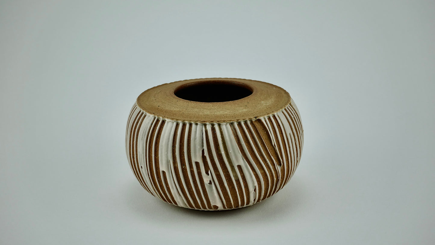 striped vase series