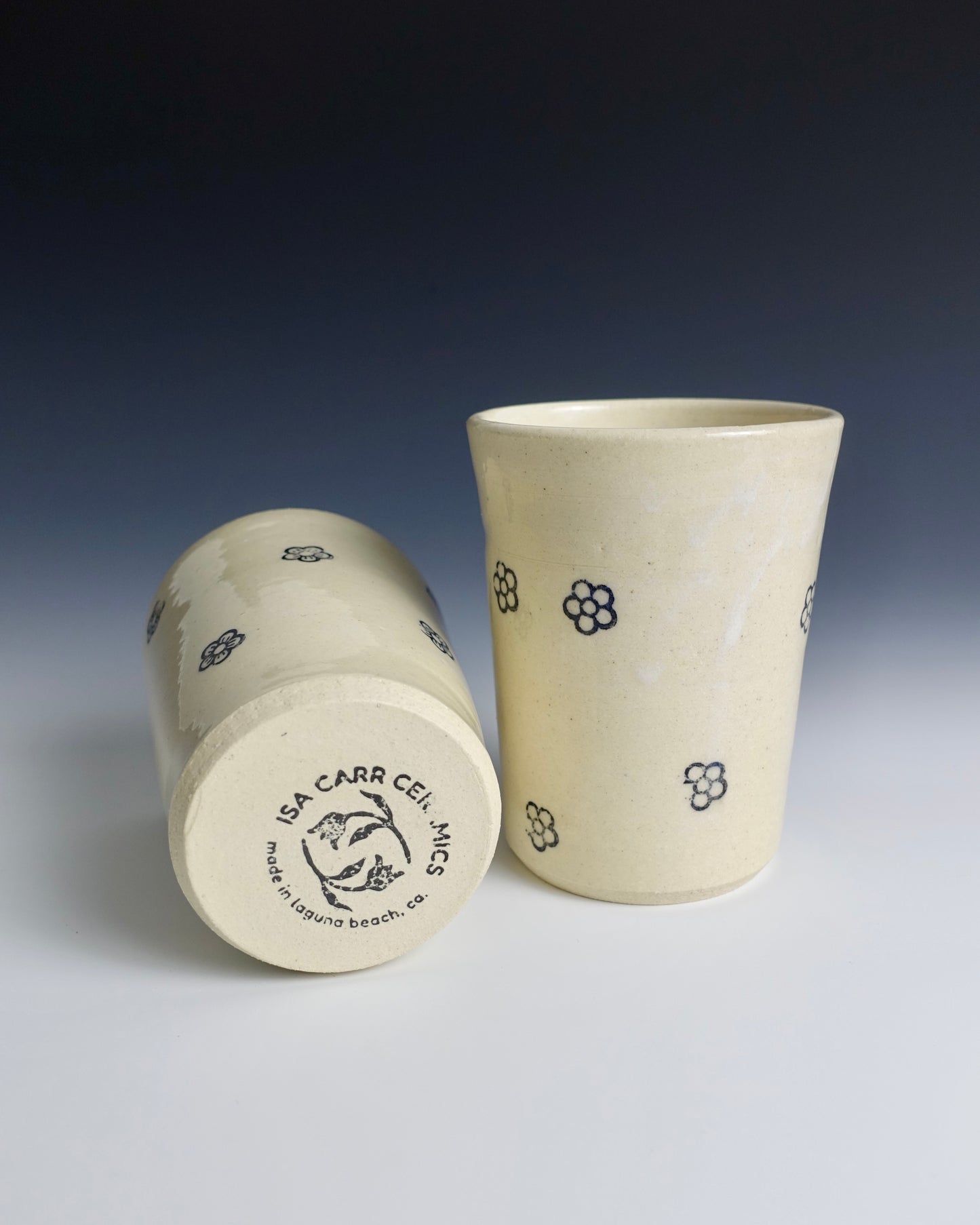 stackable stamped cups