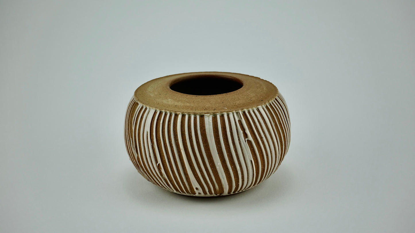 striped vase series