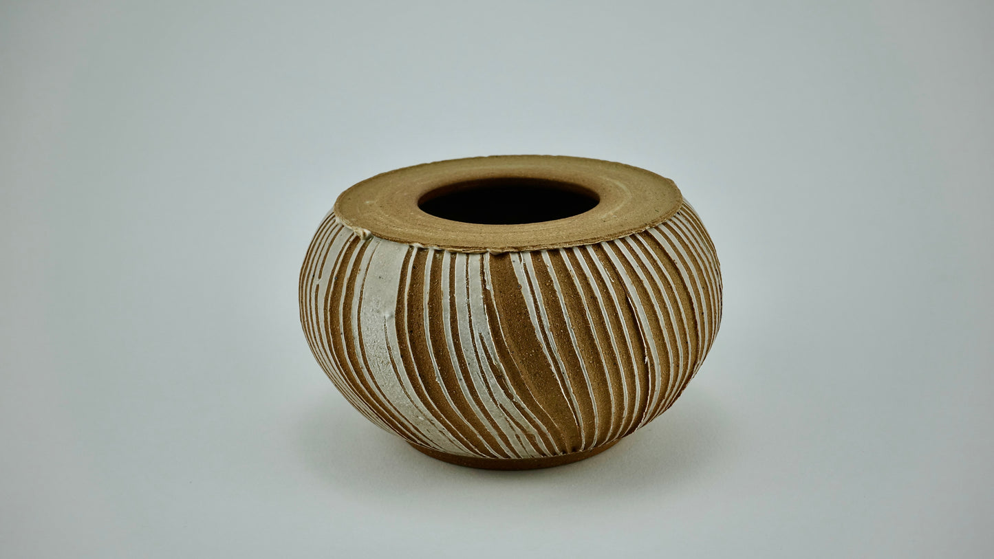 striped vase series