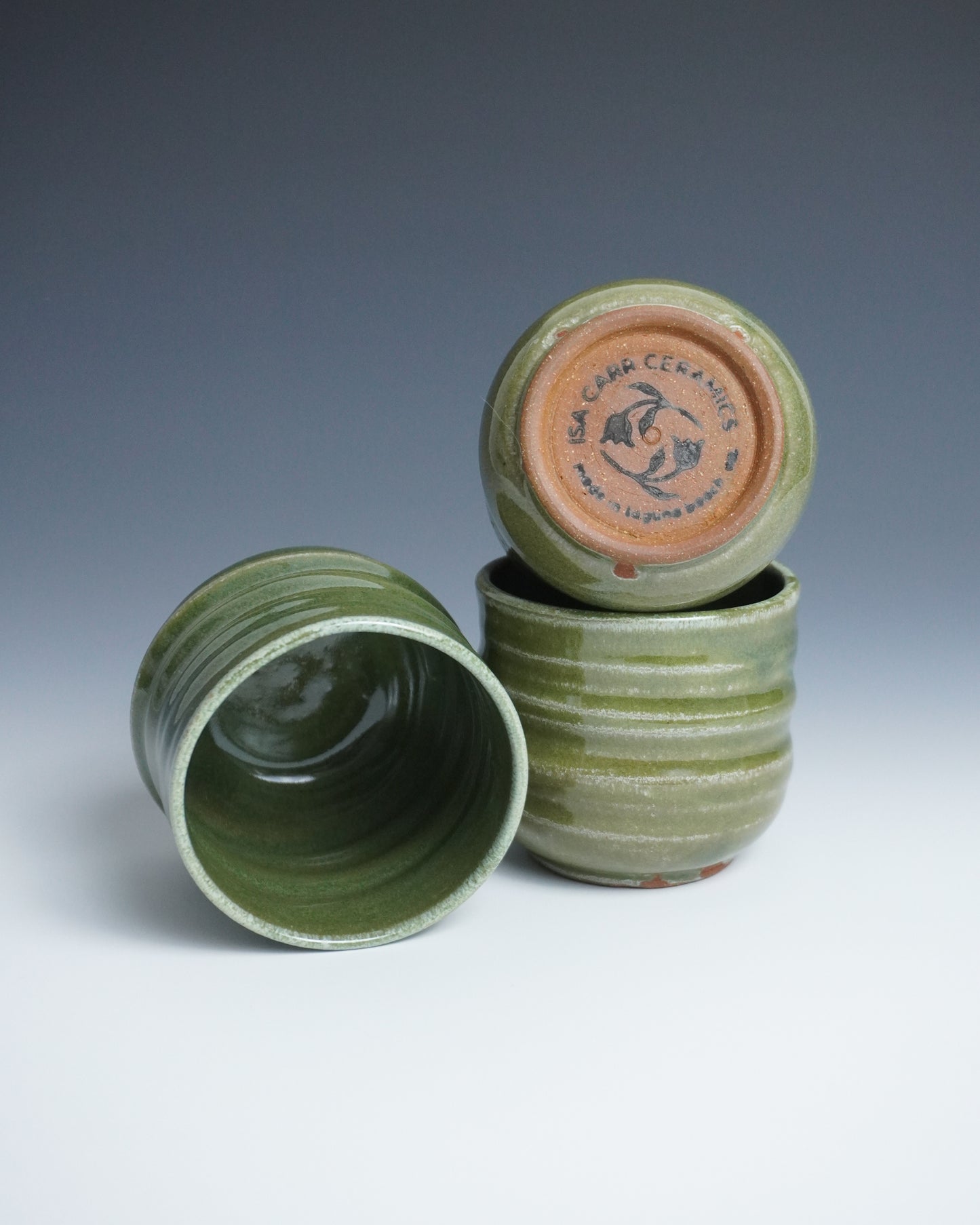 twirled tea cup