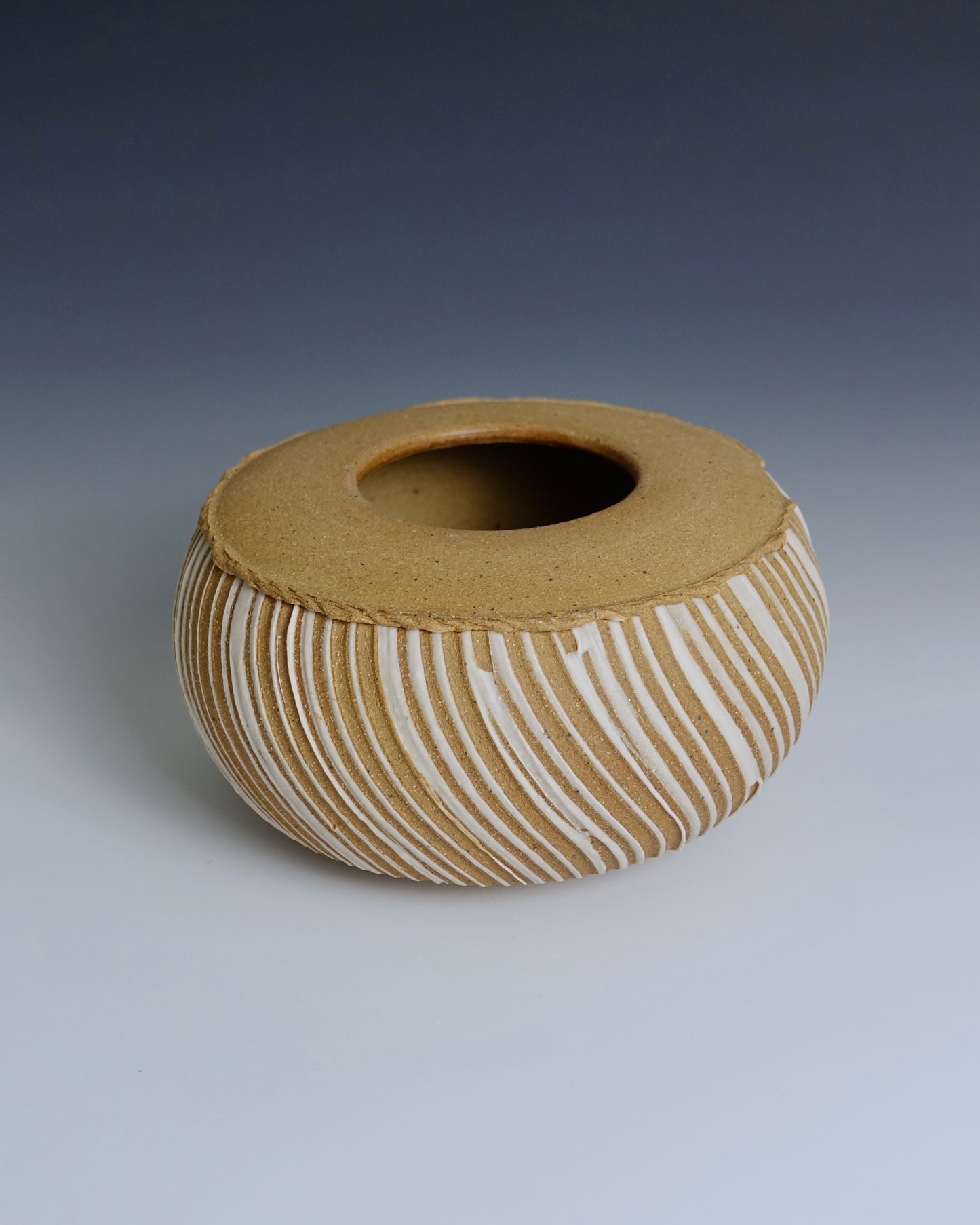 striped vase series
