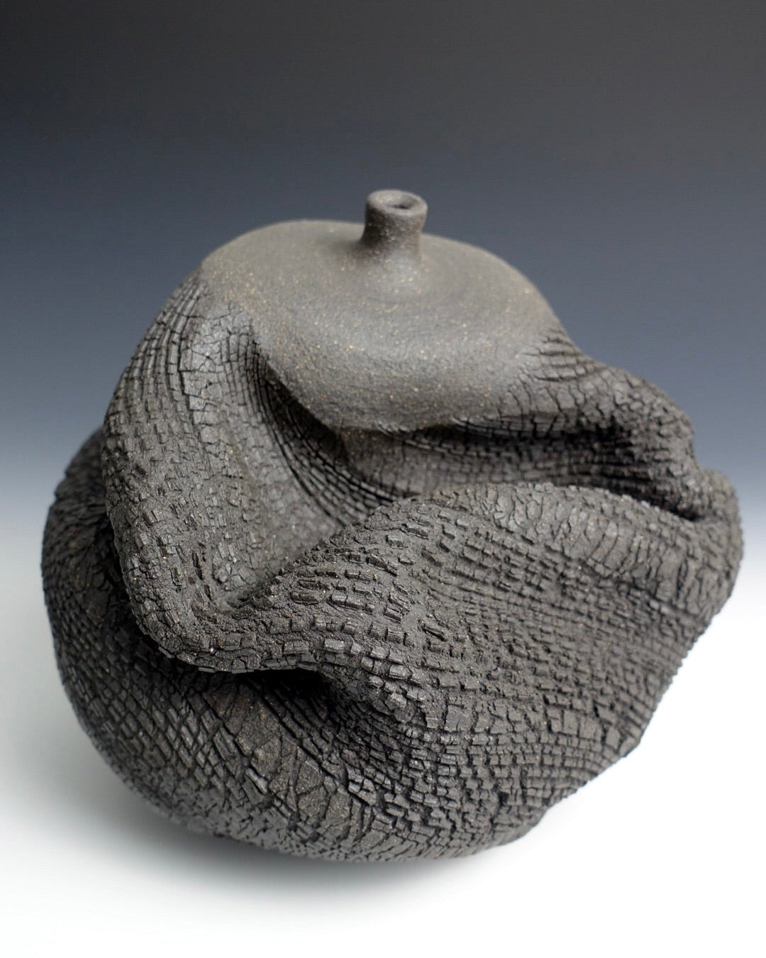 crackled vase