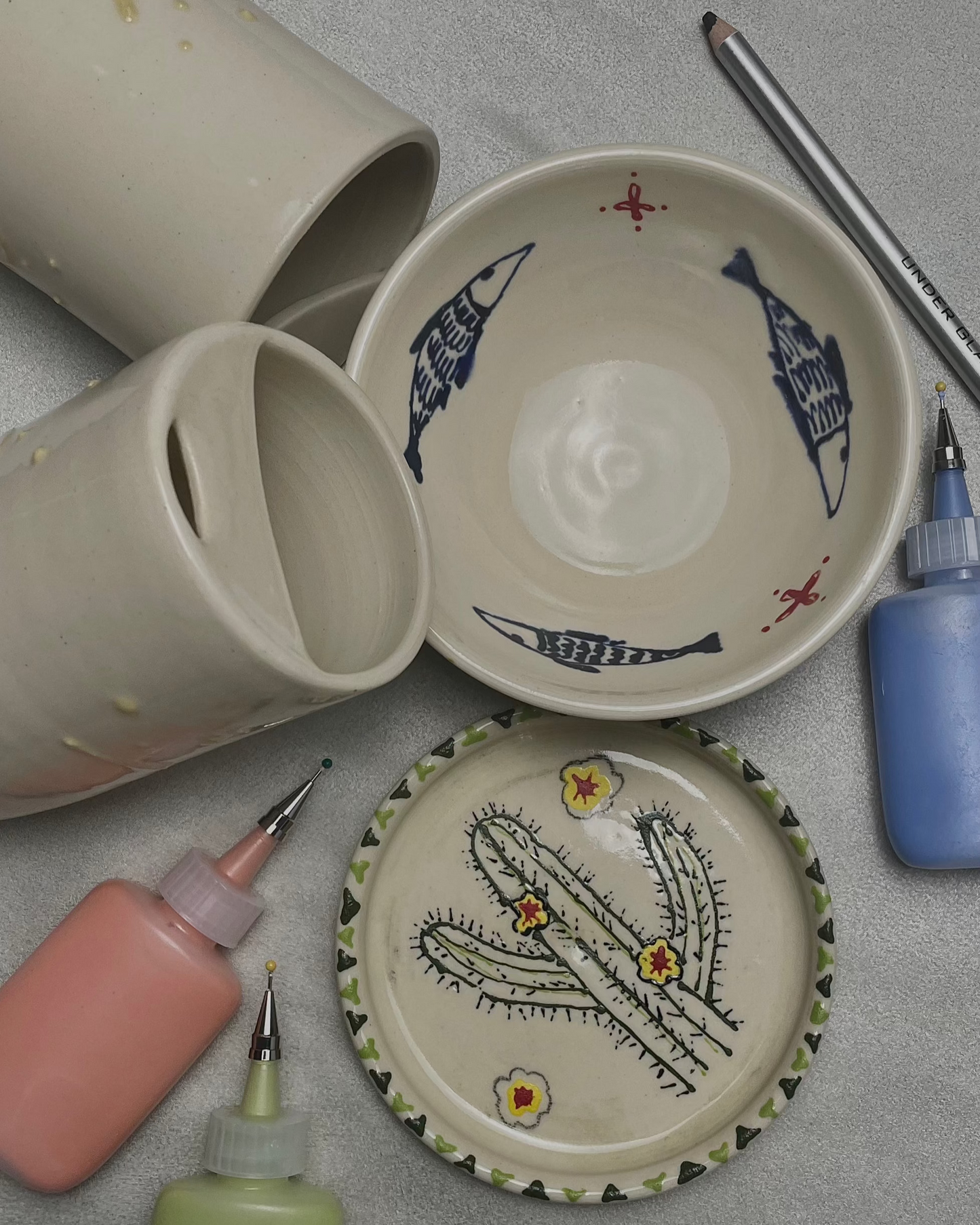 February 7, 2025 - 6:30pm Ink on Pottery