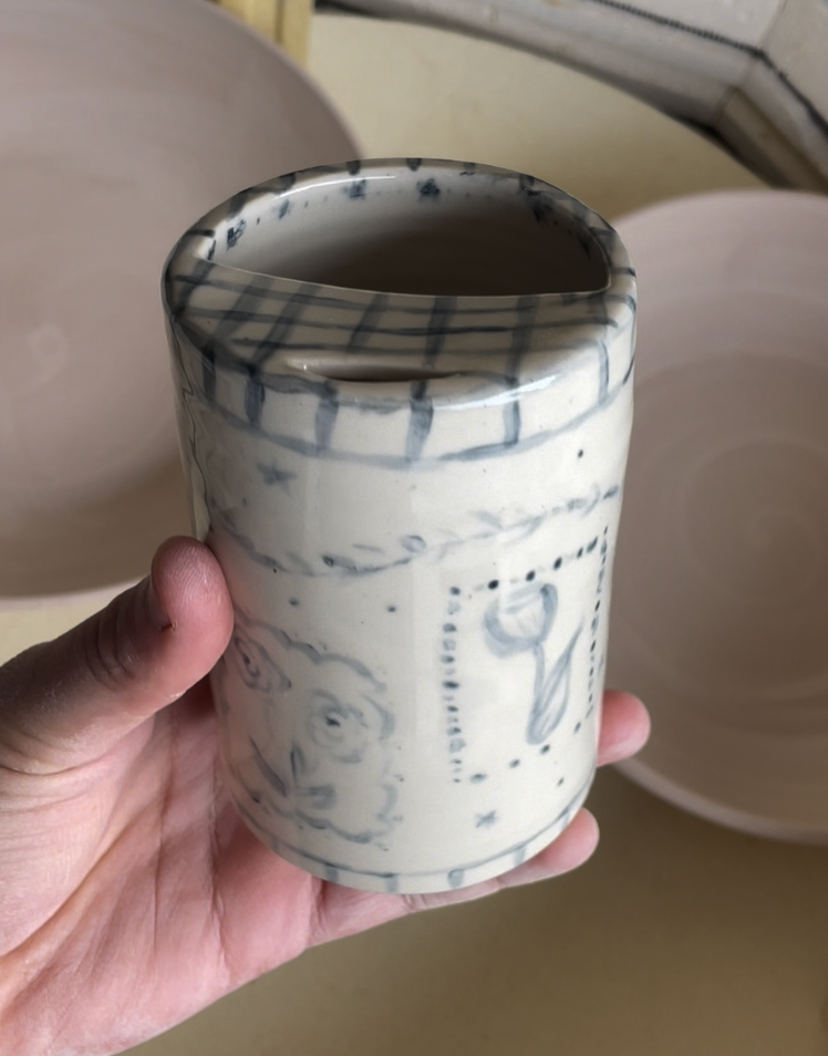 February 7, 2025 - 6:30pm Ink on Pottery