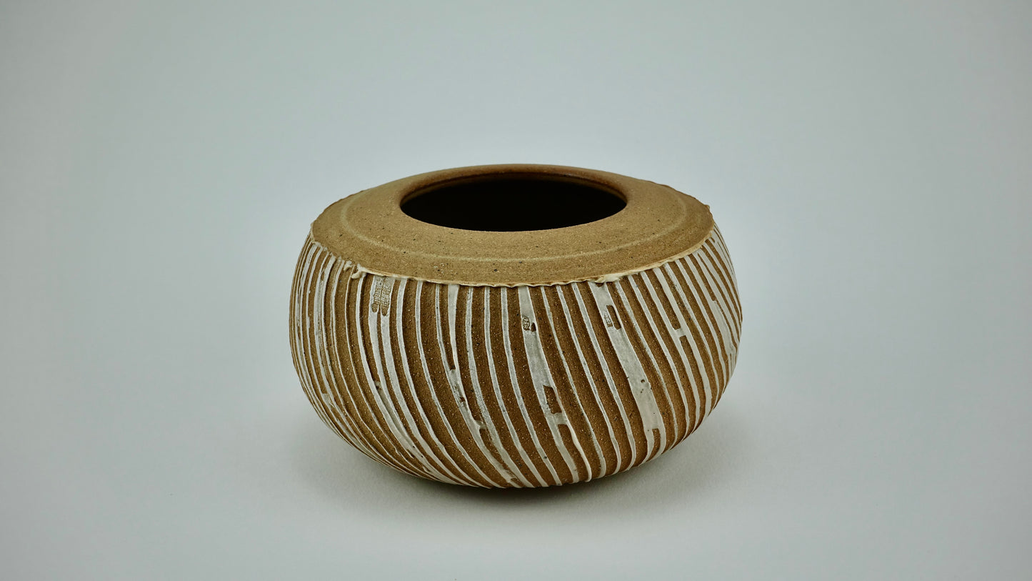 striped vase series
