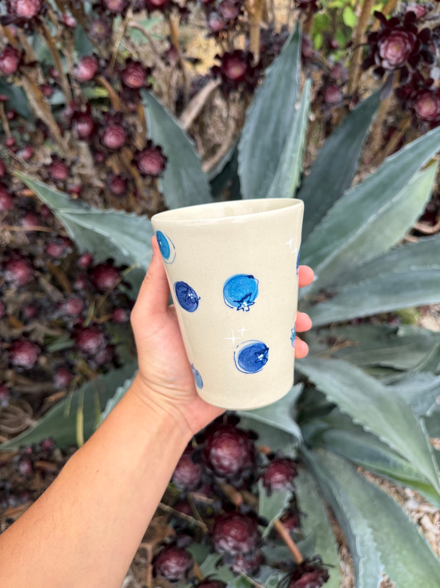 stackable stamped cups
