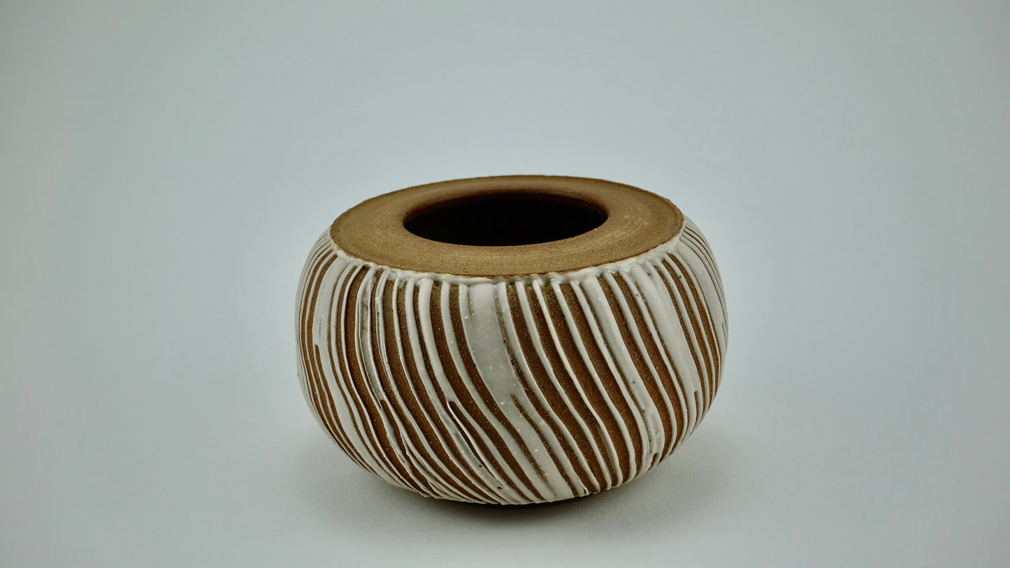 striped vase series