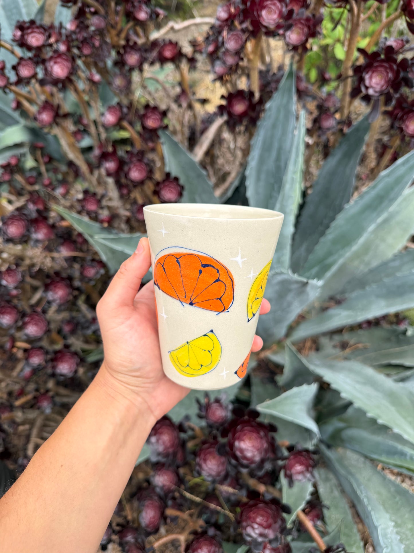 stackable stamped cups