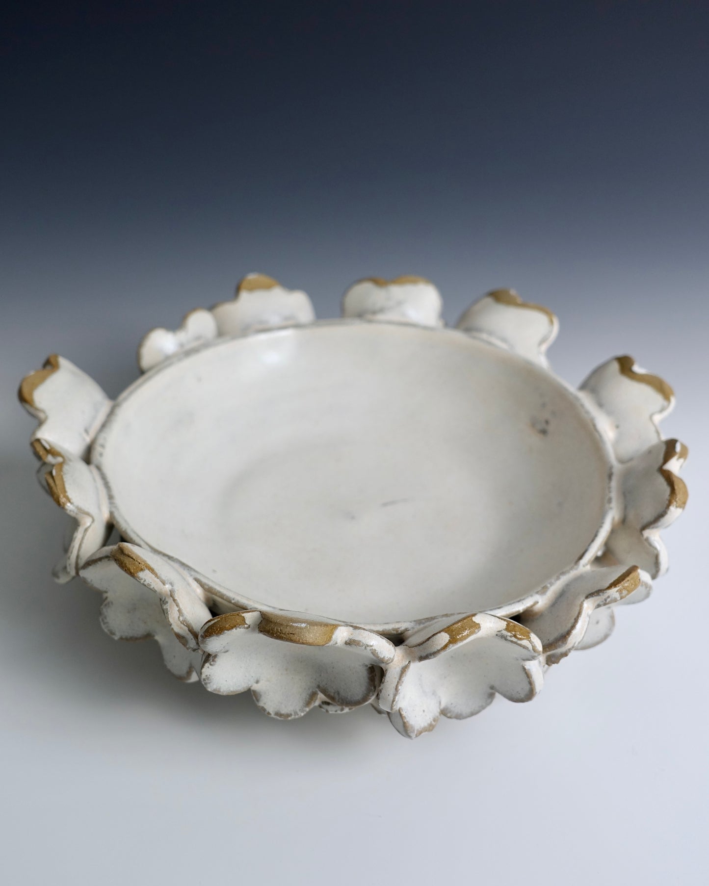 decorative flower bowl - 1