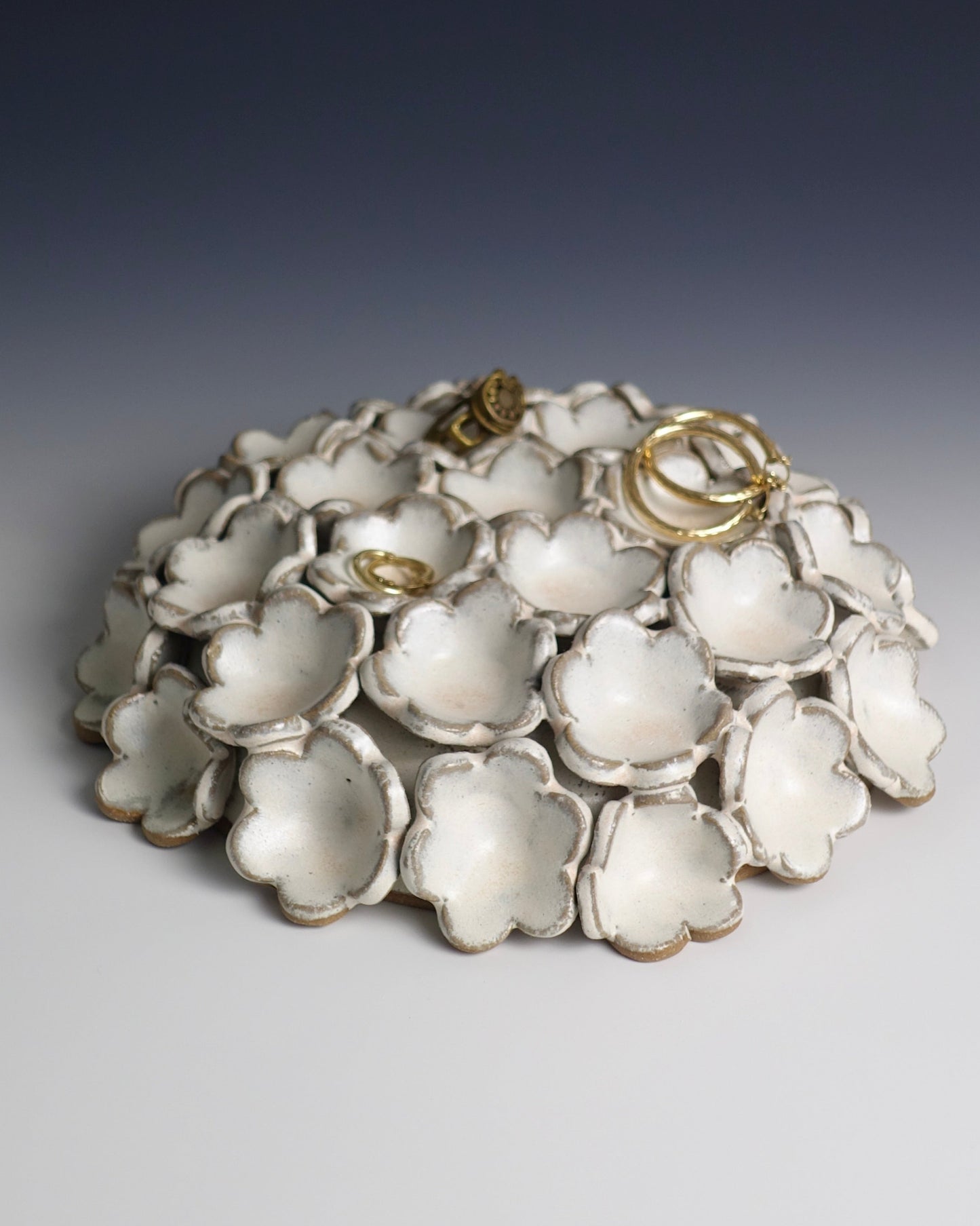 decorative flower bowl - 1